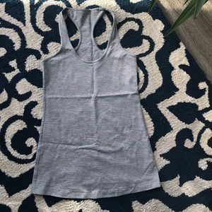 NWOT Lululemon Cool Racerback Tank in grey.